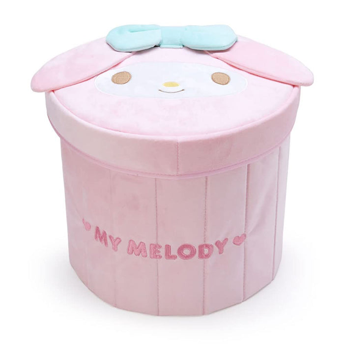 SANRIO Cylindrical Foldable Storage Box My Melody