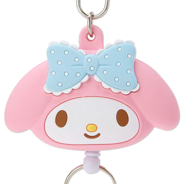 SANRIO - Face Shaped Reel Keychain My Melody