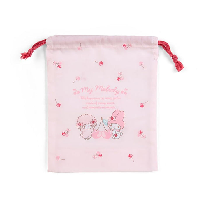 Sanrio My Melody Drawstring Bag Japan S 254436