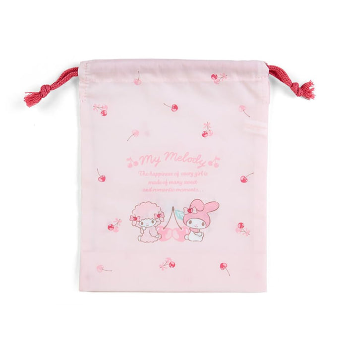 Sanrio My Melody Drawstring Bag Japan S 254436