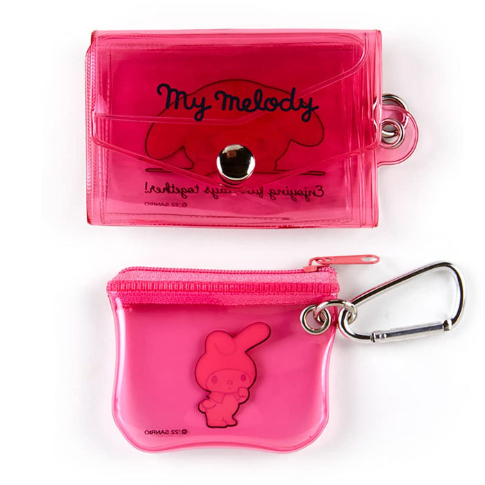 Sanrio 340651 My Melody Mini Wallet Charm Simple Design Japanese Mini Wallet