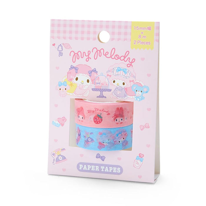 Sanrio My Melody Paper Tape Set 2 Japan 550108