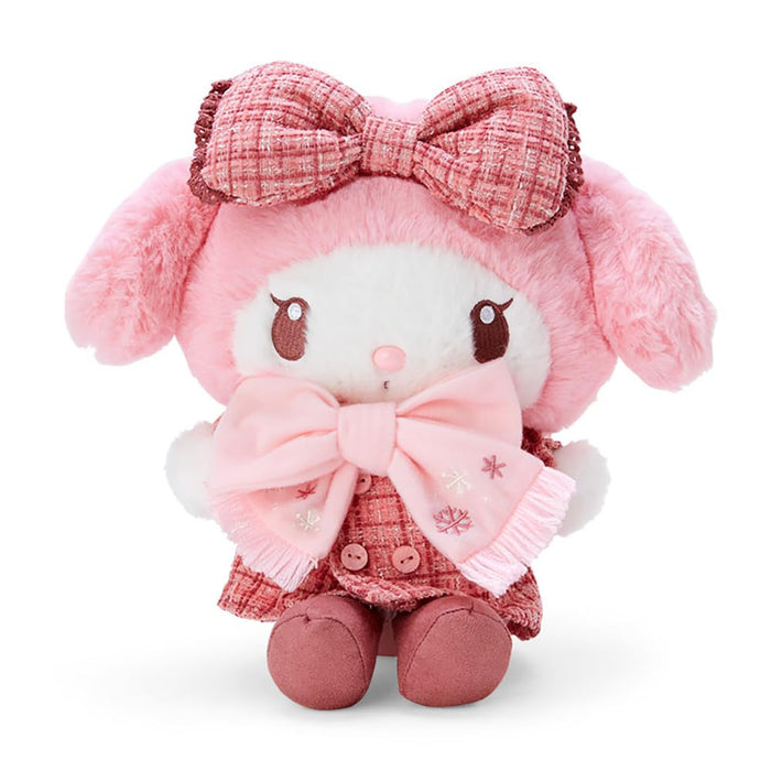 Sanrio My Melody Plush Toy Winter Dress 474134