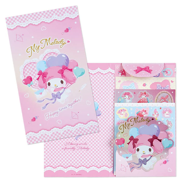 Sanrio My Melody 078077 Volume Seal Set for Crafts and Scrapbooking