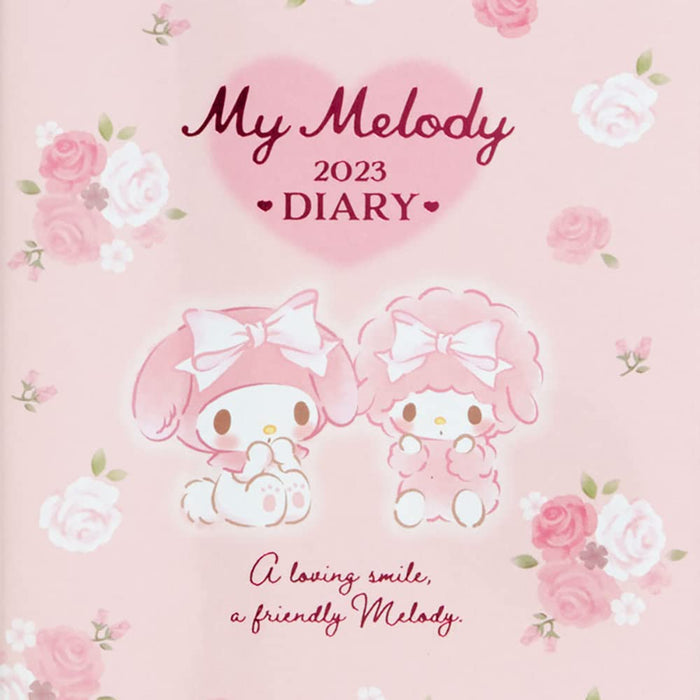 SANRIO B6 Diary 2023 Block Type My Melody