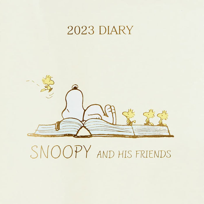 SANRIO B6 Snoopy Diary Schedule Book 2023