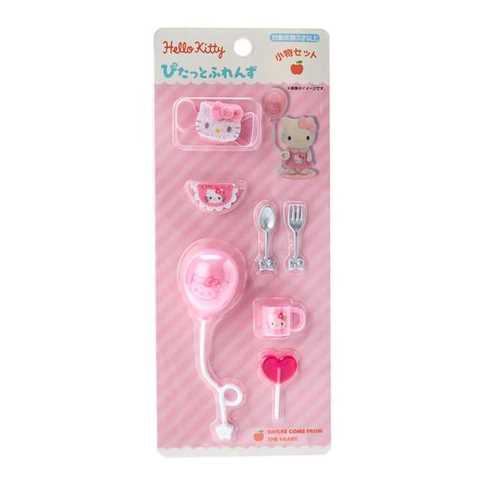 Sanrio Mini Pitatto Friends Hello Kitty Accessory Set Dress Up Supplies 16x8x2.5 cm