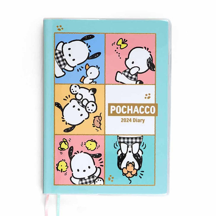 Sanrio Pochacco B6 Diary 2024 Japan - Block Type 704156
