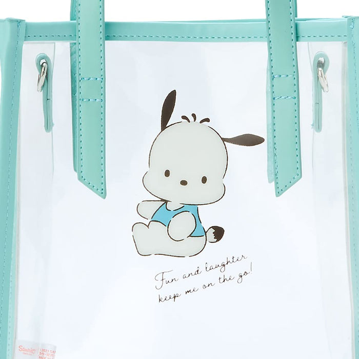 Sanrio Pochacco Japan Clear Handbag Shoulder 763861
