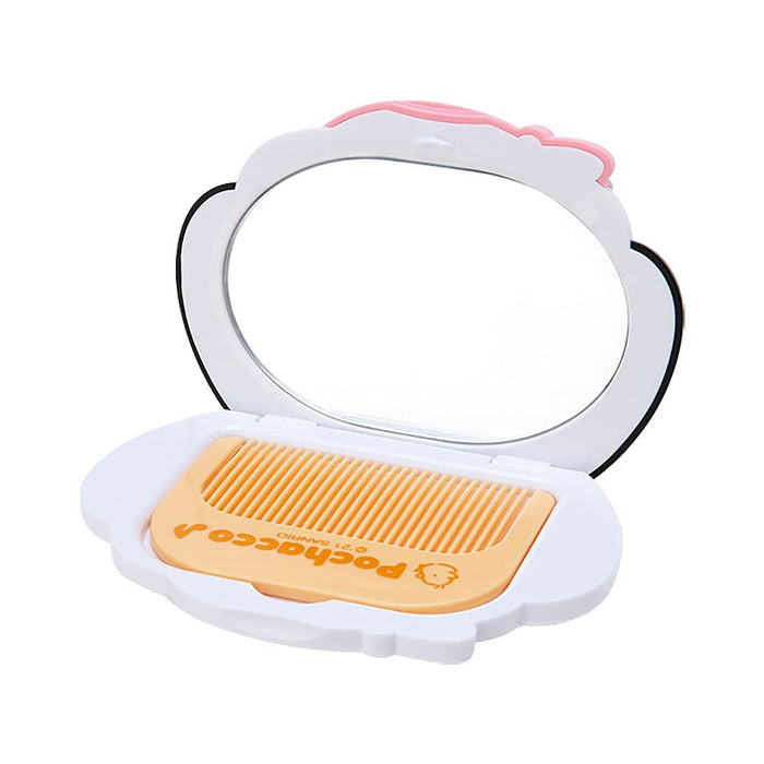 Sanrio Pochacco Face Mirror Comb Set 979601