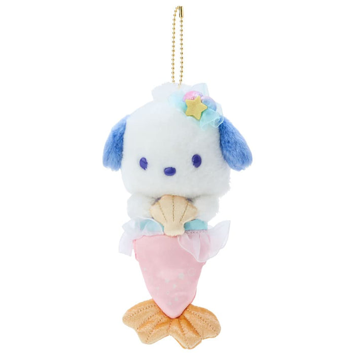 Sanrio Pochacco Mascot Holder Mermaid Japan 672076