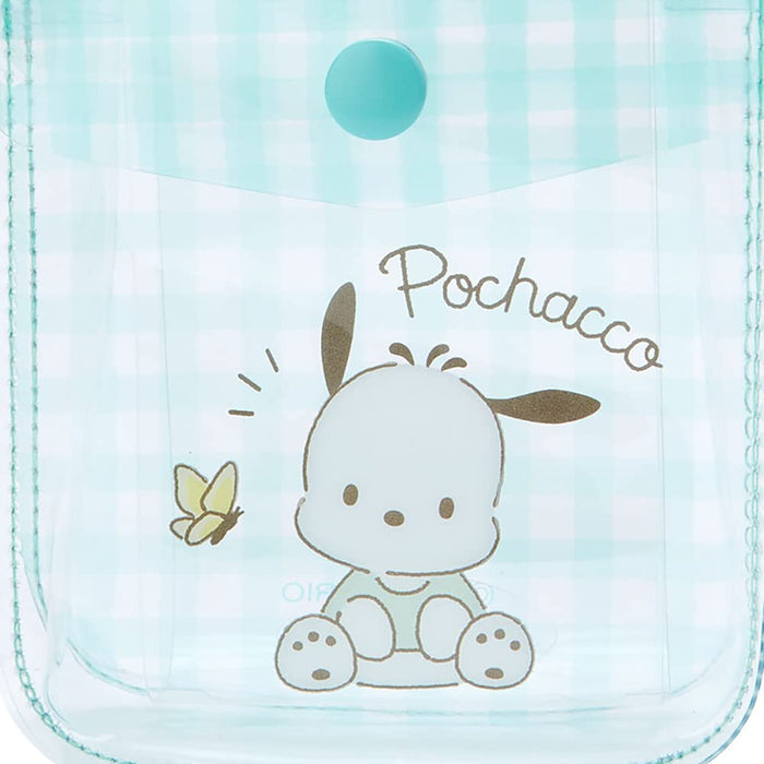 Sanrio Pochacco Mini pochette transparente du Japon - 763471