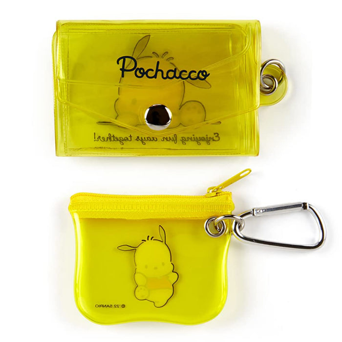 Sanrio 340774 Pochacco Mini Wallet Charm Schlichtes Design Kawaii Mini Wallet
