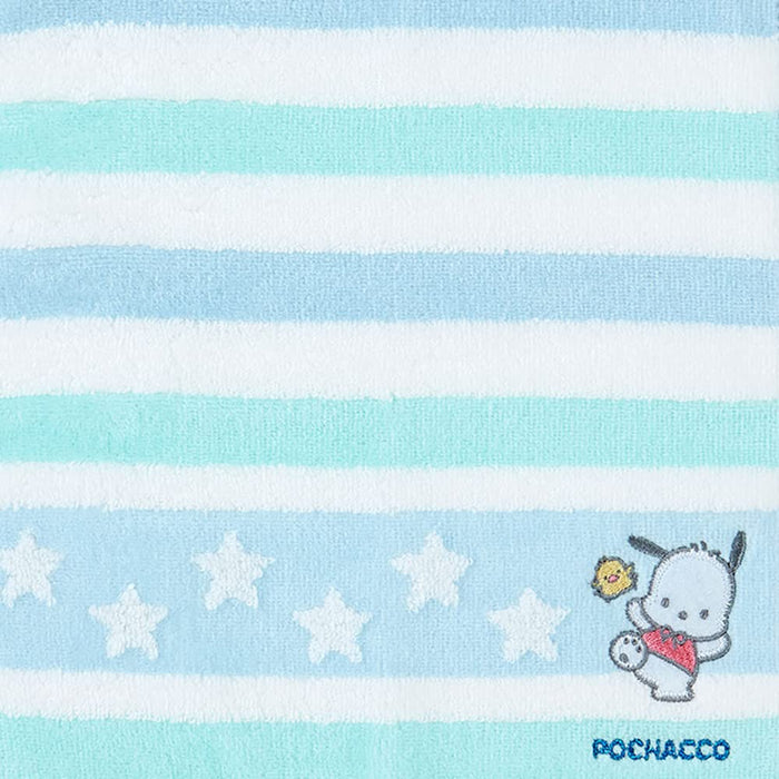 Sanrio Pochacco Petit Towel (Antibacterial And Odor Resistant) Cute Towel From Japan