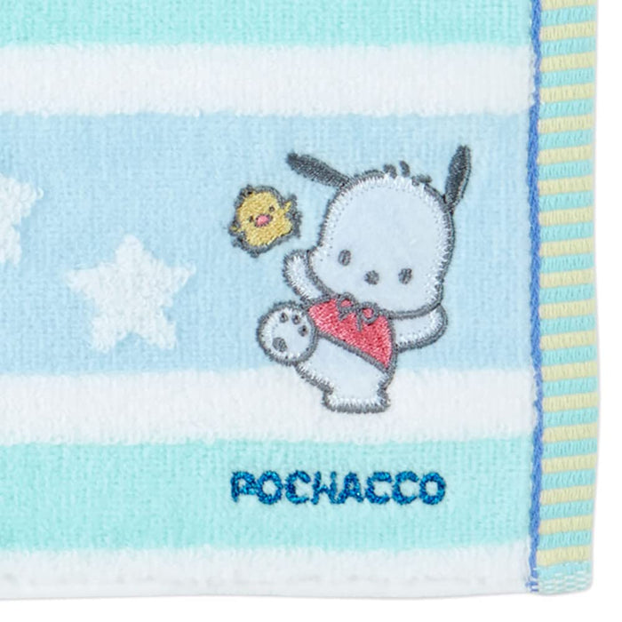 Sanrio Pochacco Petit Towel (Antibacterial And Odor Resistant) Cute Towel From Japan