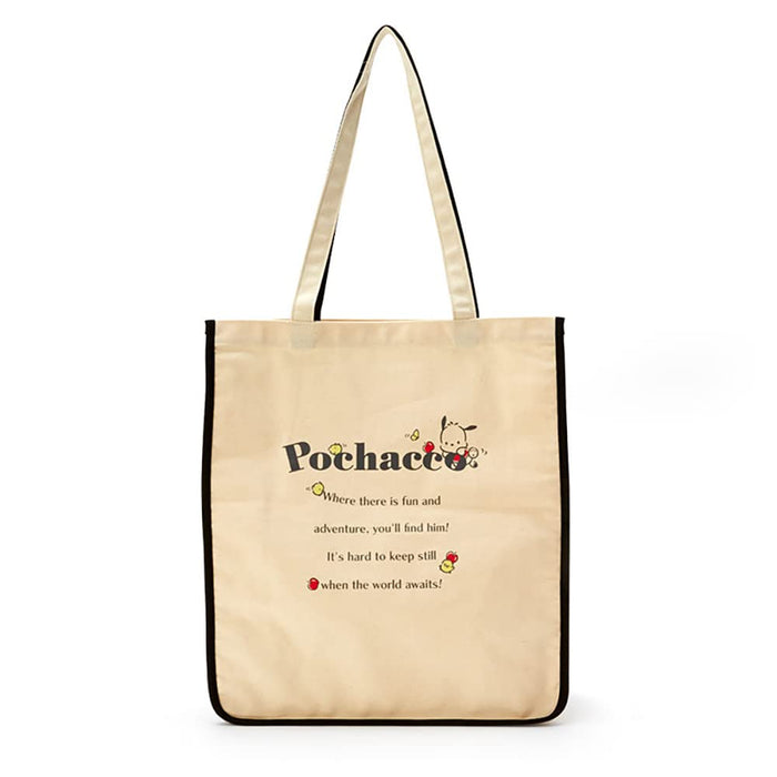 Sanrio 126331 Pochacco Piping Tote Bag Sanrio Kawaii Tote Bags Made In Japan