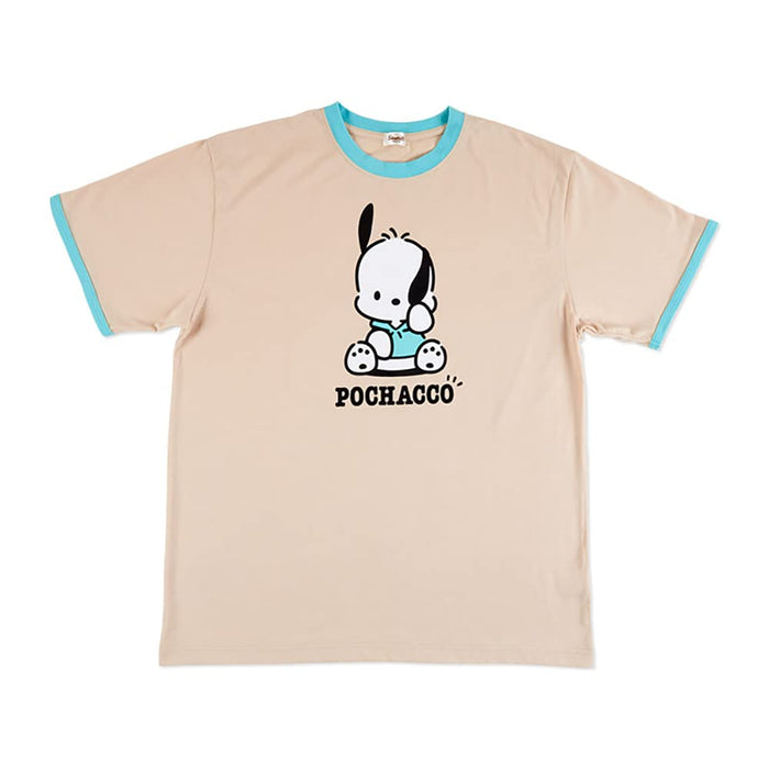 Sanrio Pochacco Ringer T-Shirt Japan 753441