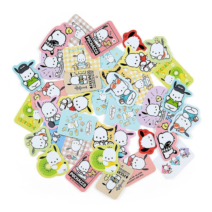 Sanrio Pochacco Sticker & Case Set Japan 401331