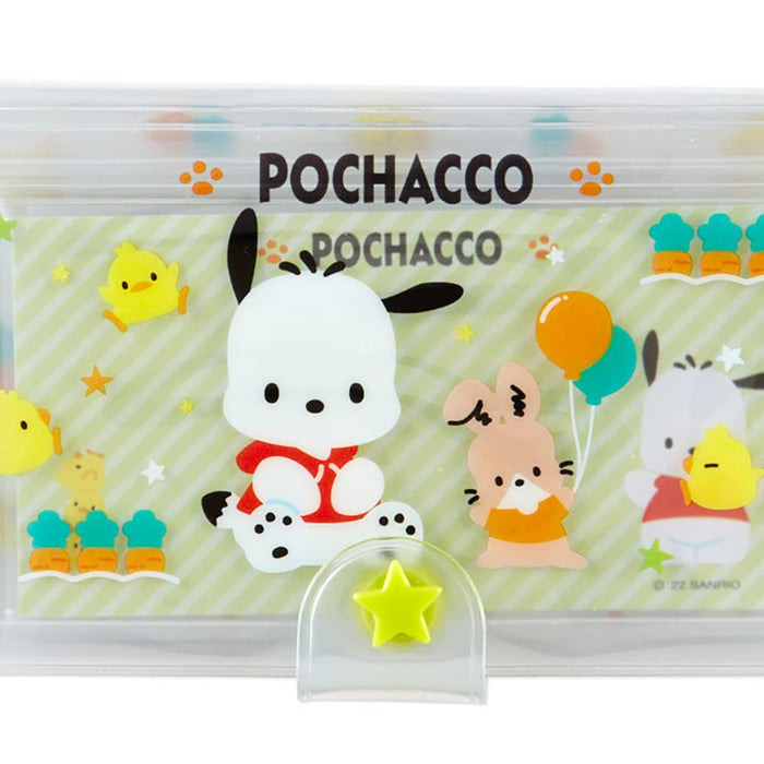 SANRIO Memo Pad & Sticker With Case Pochacco