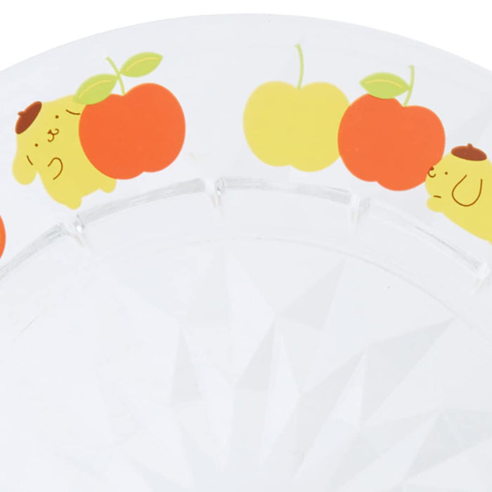 Sanrio Pompompurin Clear Plate (Retro Clear Tableware) 108472