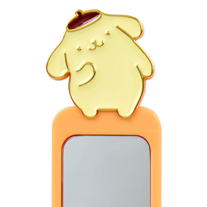 Sanrio Pompompurin Compact Mirror Great Accessory When Going Out - Japanese Portable Mirror