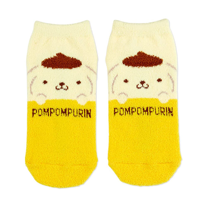 SANRIO Fluffy Socks Pom Pom Purin 23-25Cm