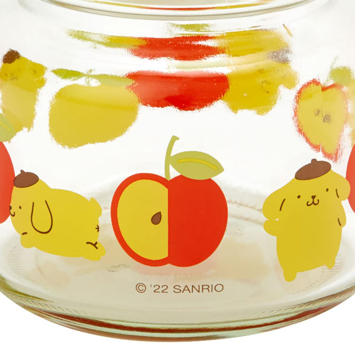 Sanrio Pompompurin Glass Canister (Retro Clear Tableware) 109118