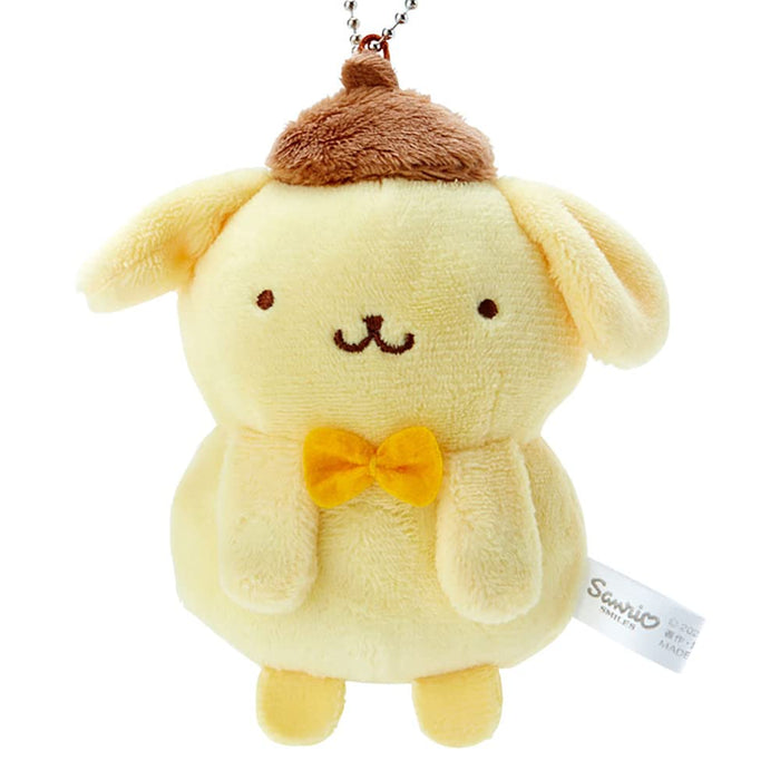 Sanrio Pompompurin Clip-On Mascot Holder: Clip Your Photos & More - Cute Magnet From Japan