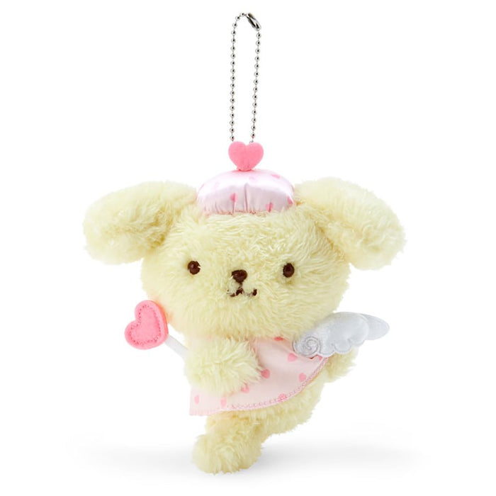 Sanrio Pompompurin Dreaming Angel Mascot Holder Japan 027553