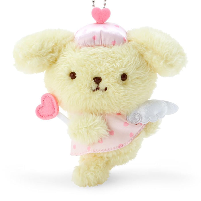 Sanrio Pompompurin Dreaming Angel Mascot Holder Japan 027553
