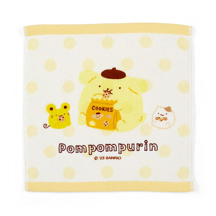 Sanrio Pompompurin Petit Towel Manmaru Japan 737984