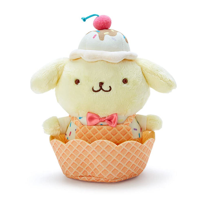 Sanrio Plush Toy Pompompurin / Ice Cream Parlor Japanese Cute Plush Toys Pompompurin Dolls