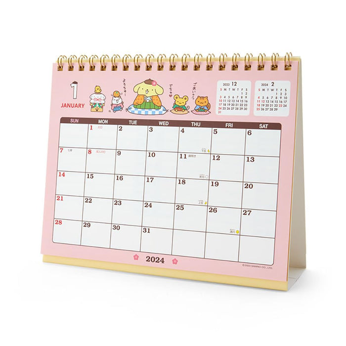 Sanrio Pompompurin Ringkalender 2024 Japan 699870