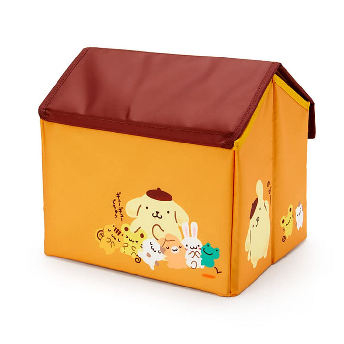 SANRIO House Shaped Storage Box Pom Pom Purin Team Purin