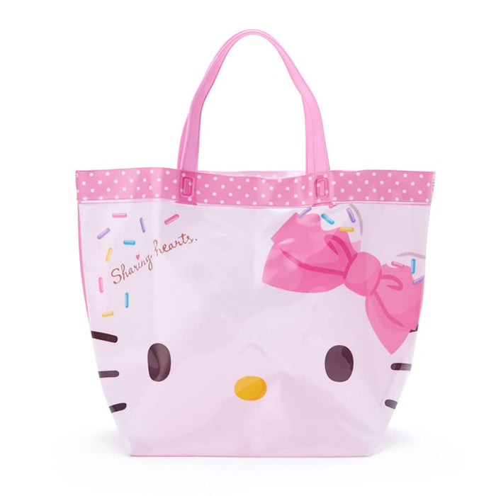 SANRIO Vinyl Summer Bag Hello Kitty Face