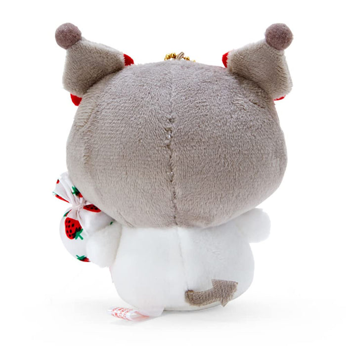 Sanrio Sakuma Strawberry Milk Kuromi Mascot Holder 667676 - Japan