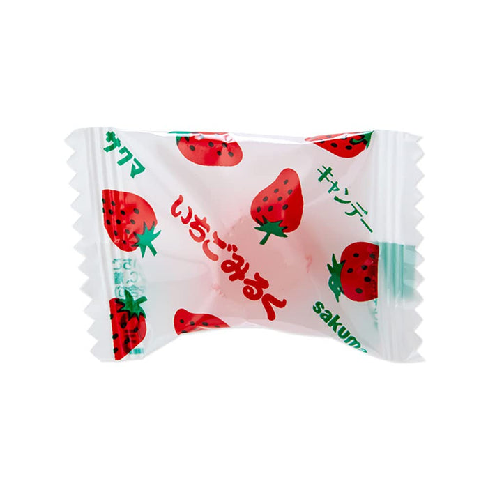 Sanrio Sakuma Strawberry Milk Kuromi Mascot Holder 667676 - Japan