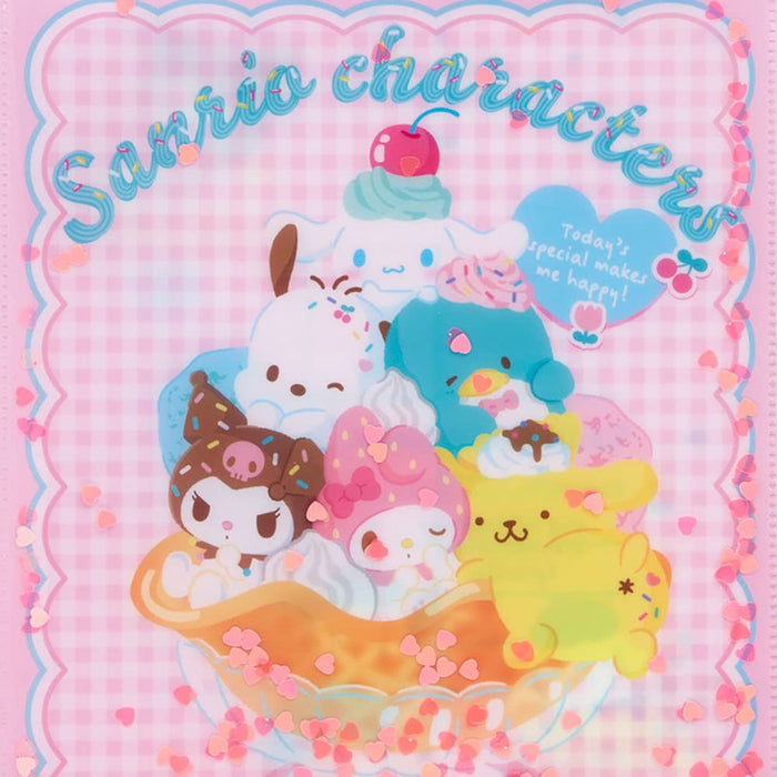 SANRIO Characters A4 Classeur transparent Salon de crème glacée