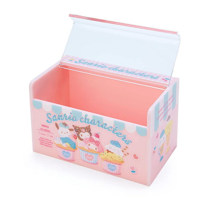 Sanrio Zubehörkoffer Eisdiele Japanische niedliche Zubehörkoffer Kunststoffkoffer