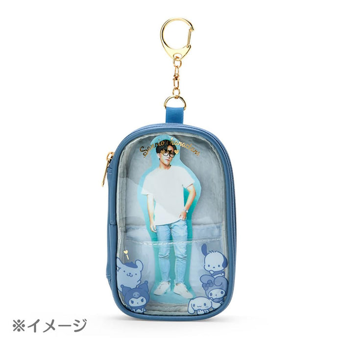 Sanrio Characters Blue Acrylic Stand Holder Enjoy Idol Edition by Sanrio