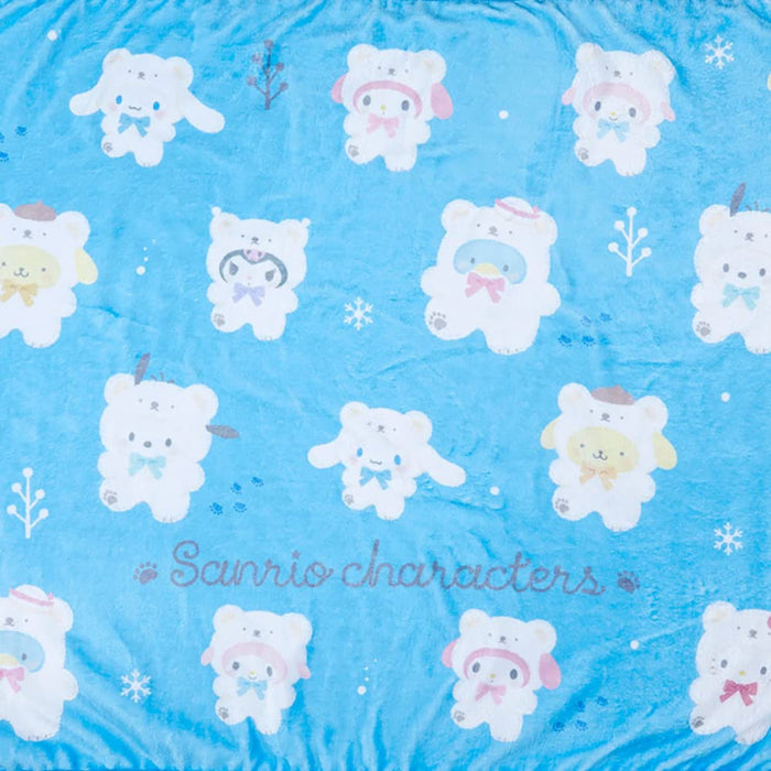 SANRIO Blanket SANRIO Characters Fluffy Snow Design