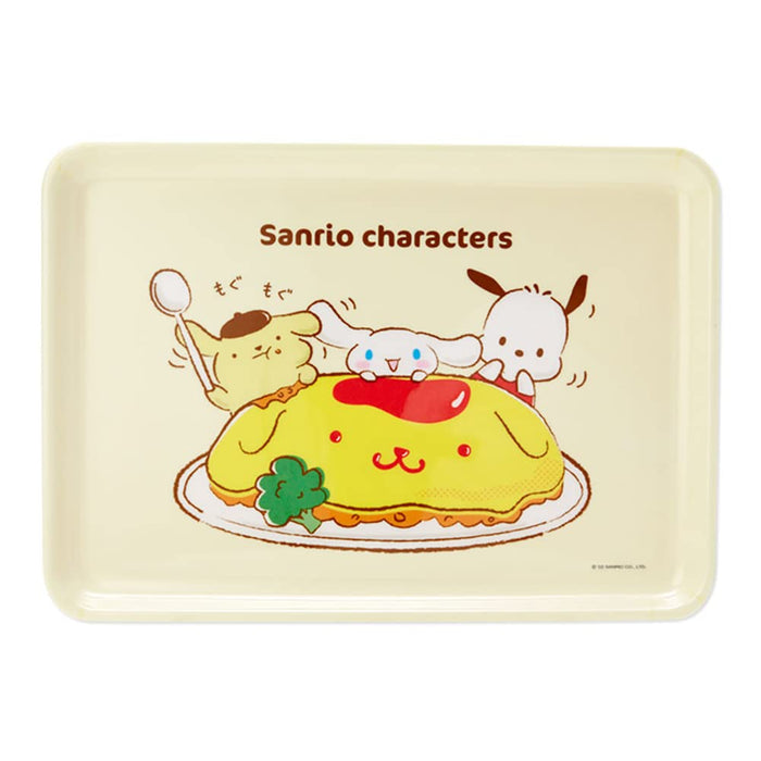 Sanrio Flat Pouch Set Characters Oomori Design
