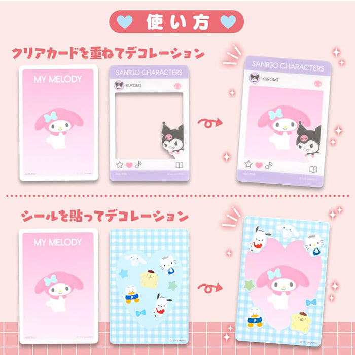 Sanrio Characters Collector'S Card Plus Decoration Japan 337943