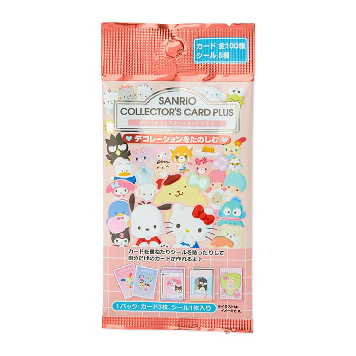 Sanrio Characters Collector'S Card Plus Decoration Japan 337943