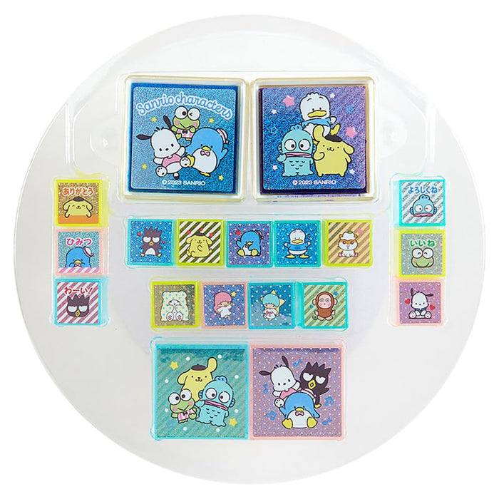Sanrio Characters Stamp Set From Japan (L 898384)