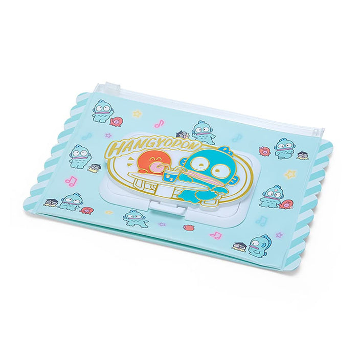 Sanrio Hangyodon Wet Wipe Pouch (Green Soda Version) - Japanese Toy And Stationery