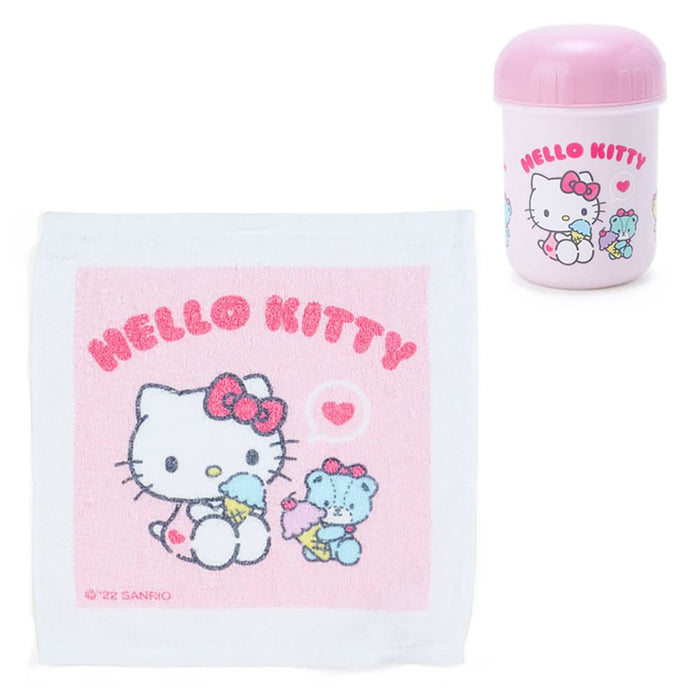 SANRIO Handtuch mit Etui Hello Kitty