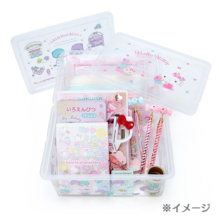 SANRIO Aufbewahrungskoffer mit Deckel Hello Kitty