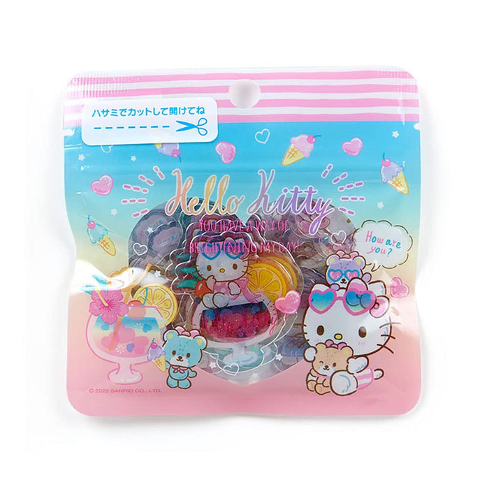 Pack d'autocollants d'été SANRIO clair Hello Kitty