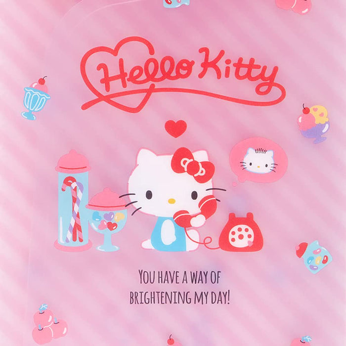 Sanrio (Sanrio) Hello Kitty avec gousset avec pochette transparente classeur 837229